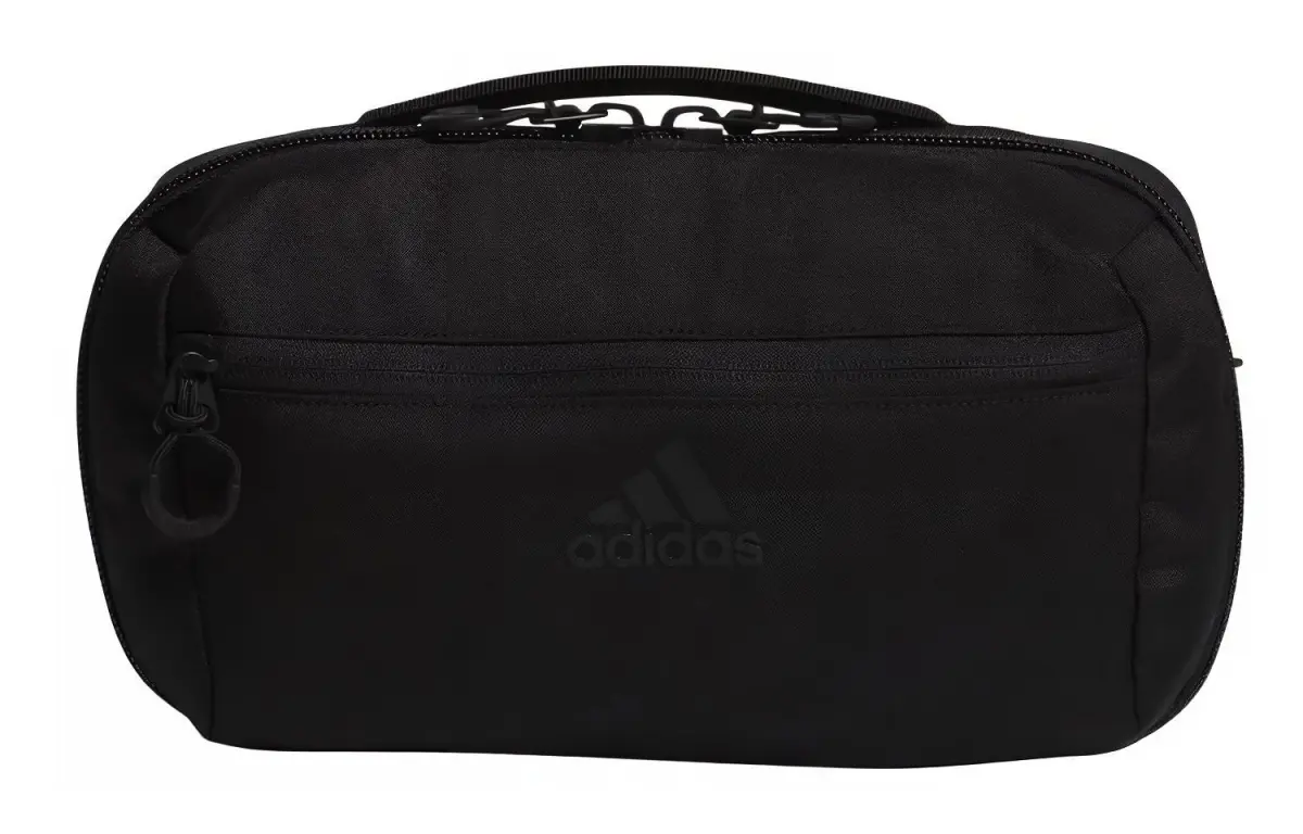 Adidas Nylon Fabric Waist Bag Chest Bag Regular Unisex Black