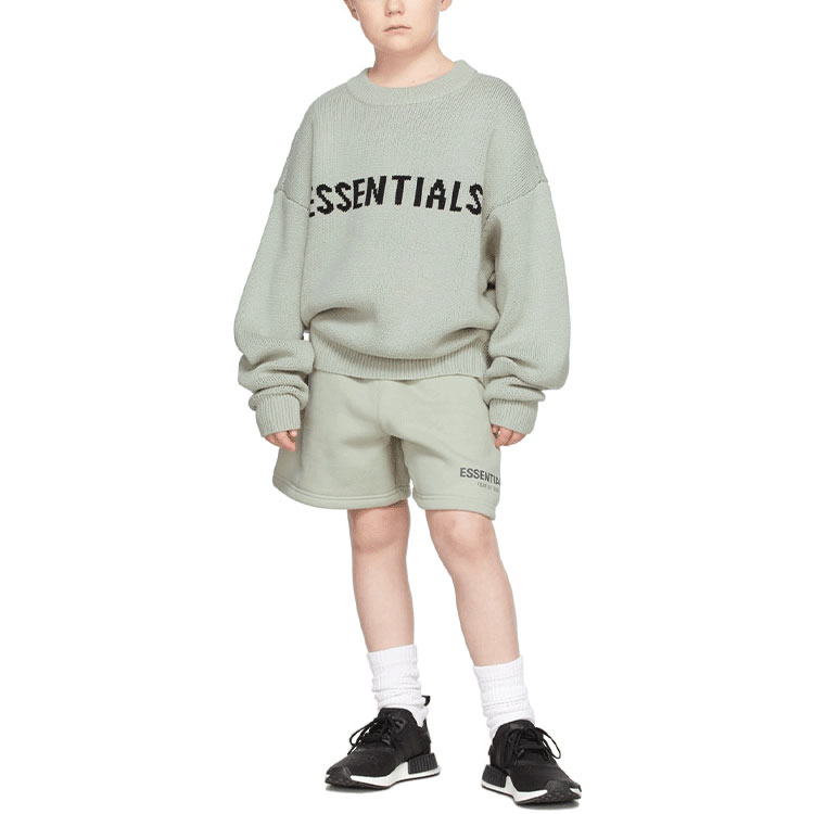 Детский свитер Fear FW21 Kids Green/Concrete Pullover Sweater (зеленый) — фото 4