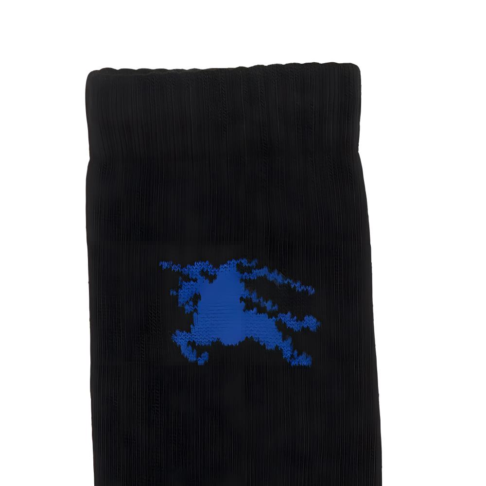 Burberry SS24 Crew Socks Women’s 1 Pack Black