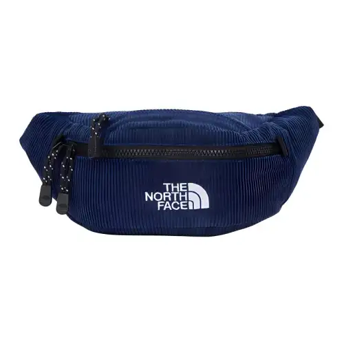 THE NORTH FACE 4L Fanny Pack Small Bag Outdoor Bag Wool Navy Blue Unisex
