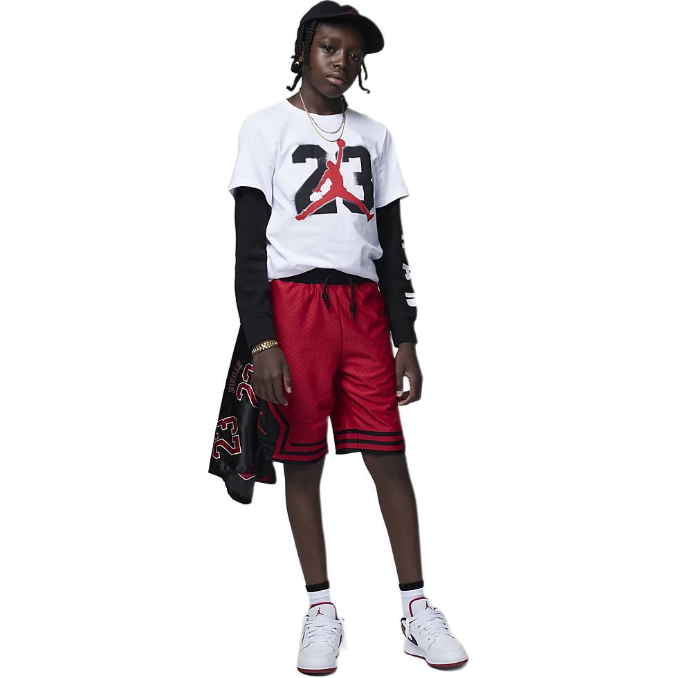 Мужские штаны Jordan SS22 Logo (красный) — фото 6