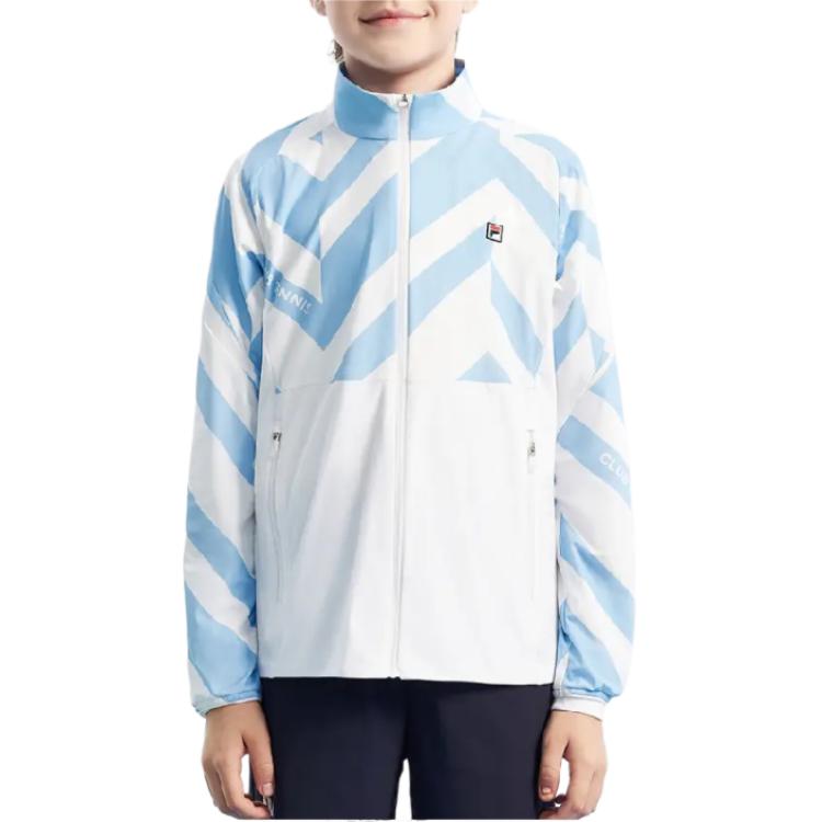 Мужские куртка Fila KIDS (сине-белые) — фото 2