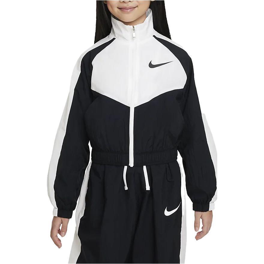 Женская куртка Nike Logo (черно-белый) — фото 4