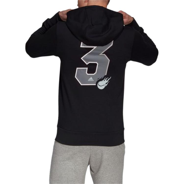худи adidas Cat Graph Hood (черный) — фото 5