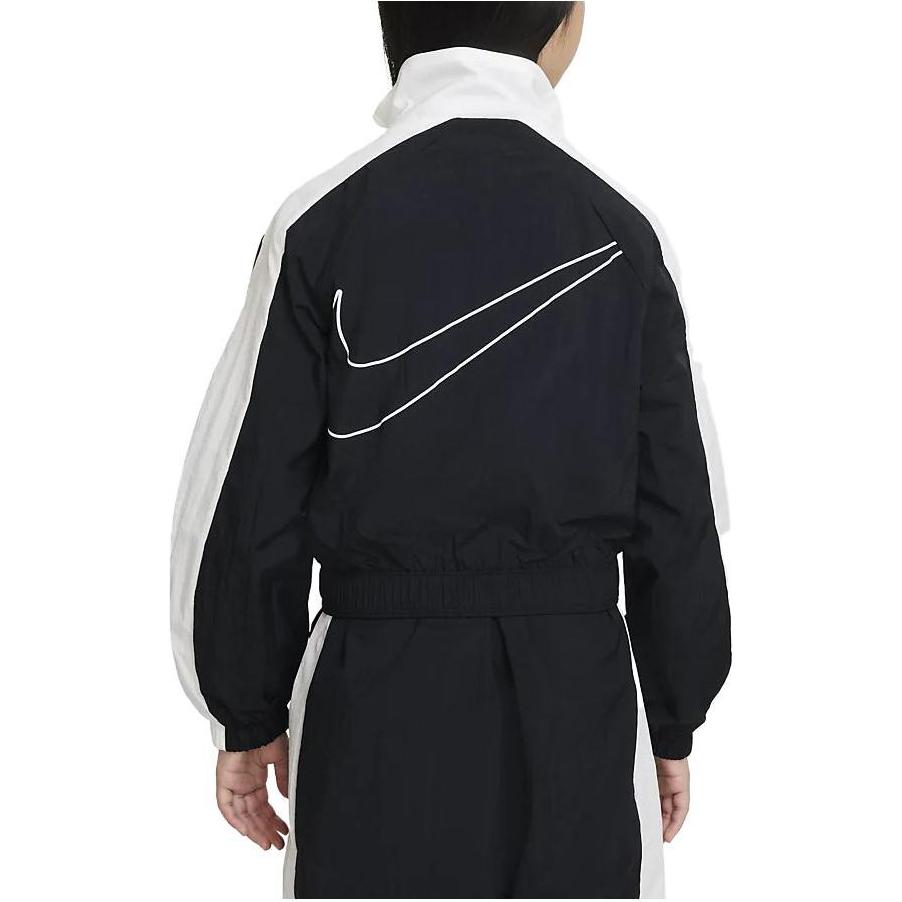 Женская куртка Nike Logo (черно-белый) — фото 5