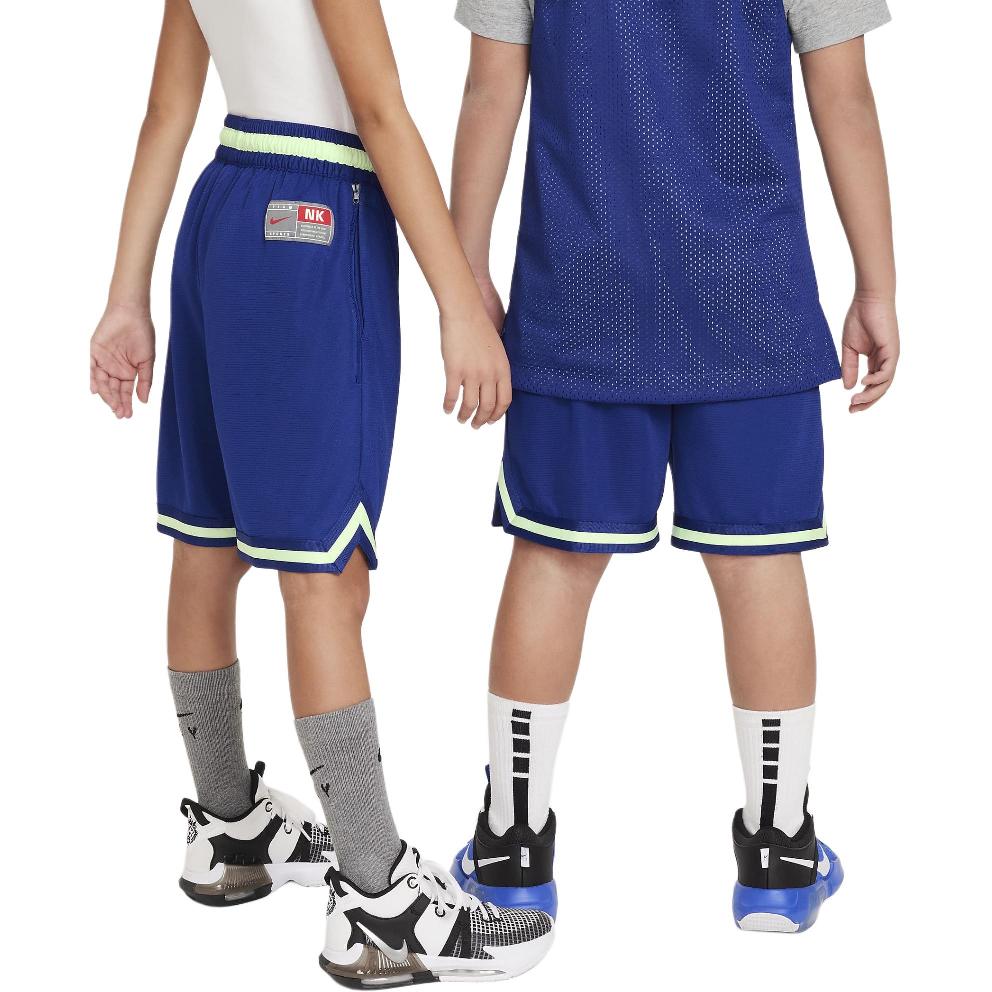 Мужские шорты Nike DNA Culture of Basketball / (сине-зеленые) — фото 5