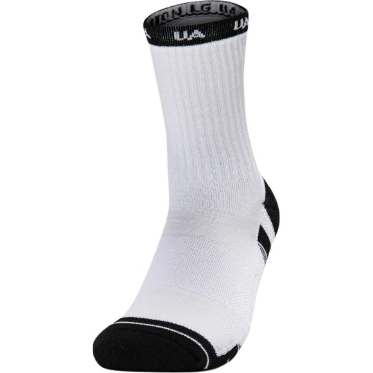 Under Armour Crew Socks Unisex 2 Pack White