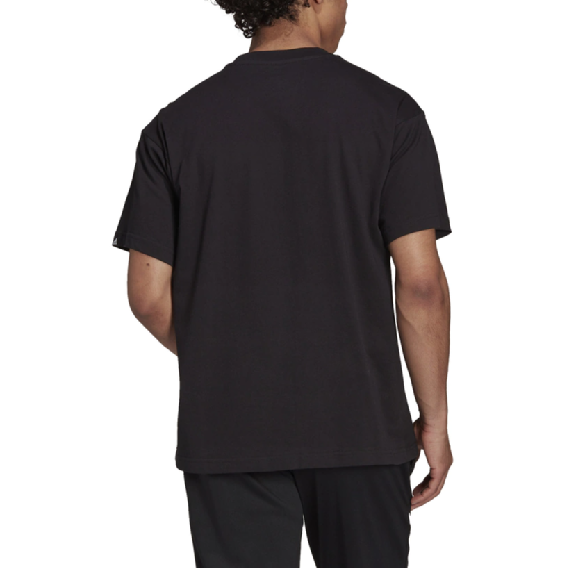 Футболка adidas T (черная) — фото 4