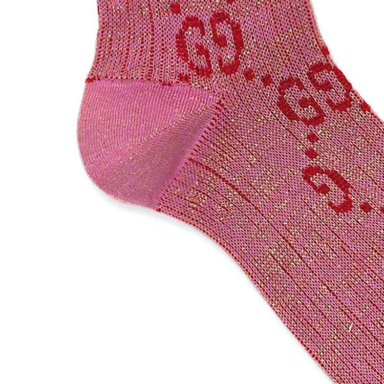 GUCCI Cotton Gg Socks ‘Roseate/Pink’