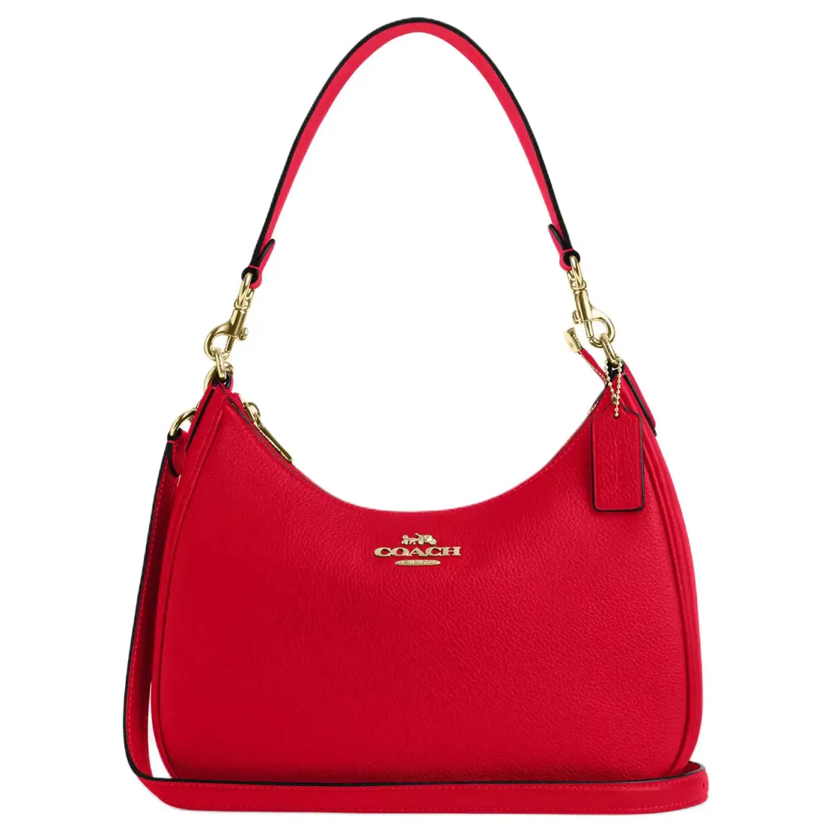 COACH Teri Leather Crossbody Bag, Shoulder Bag Large Women's Red