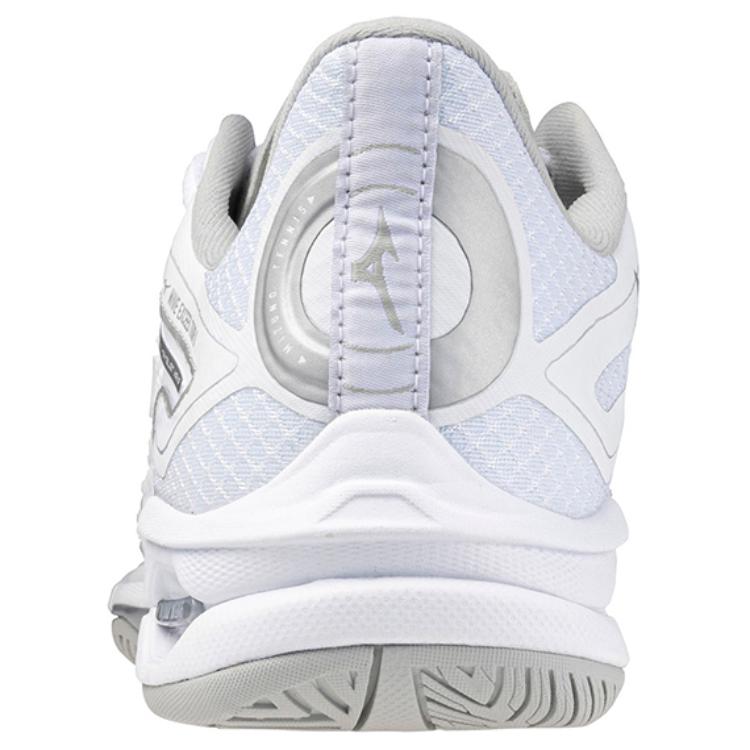 Mizuno Wave Exceed Tour 6 Slip Resistant Abrasion Resistant Low top Tennis Shoes Unisex White