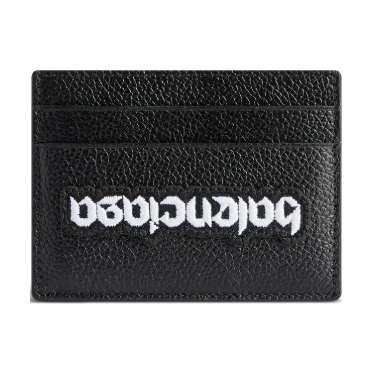 Balenciaga Logo Patch Card Holder