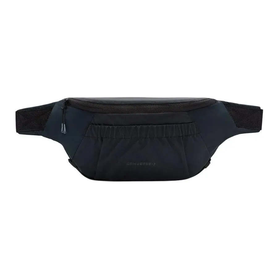 Converse Nylon One Shoulder Crossbody Fanny Pack Regular Unisex Black