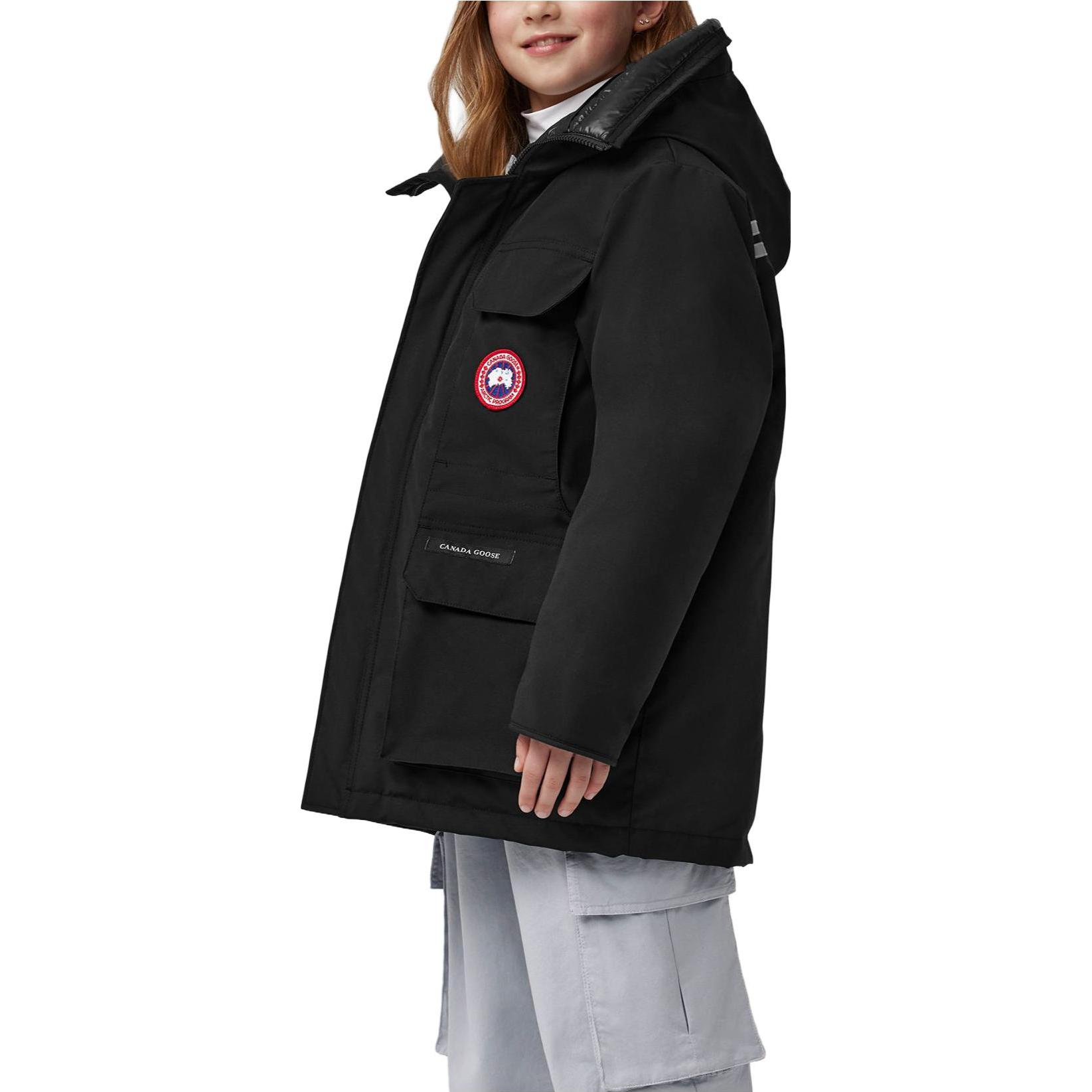 Женская куртка Canada Goose Logo (черный) — фото 3