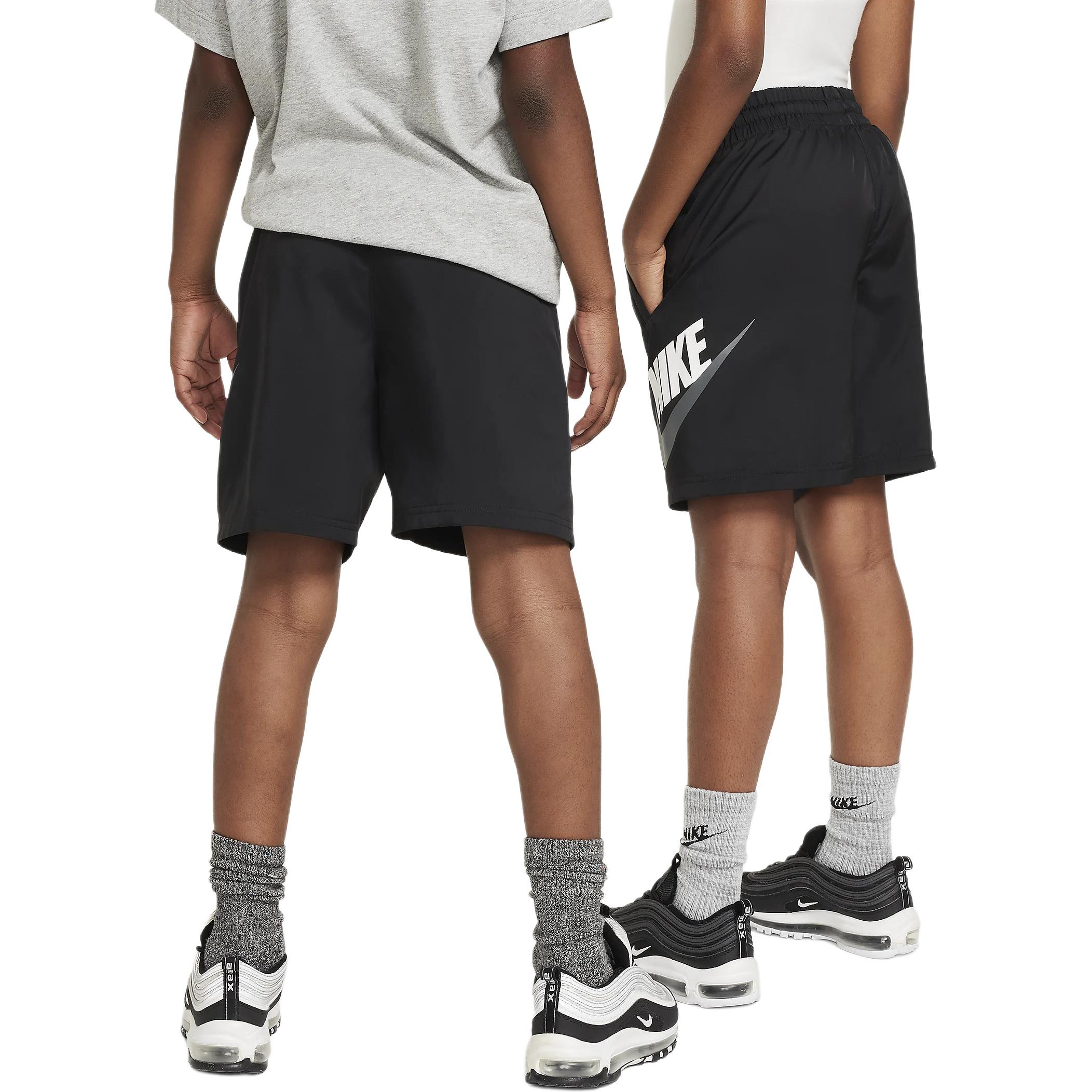 Шорты Nike Sportswear Woven Shorts (черные) — фото 4