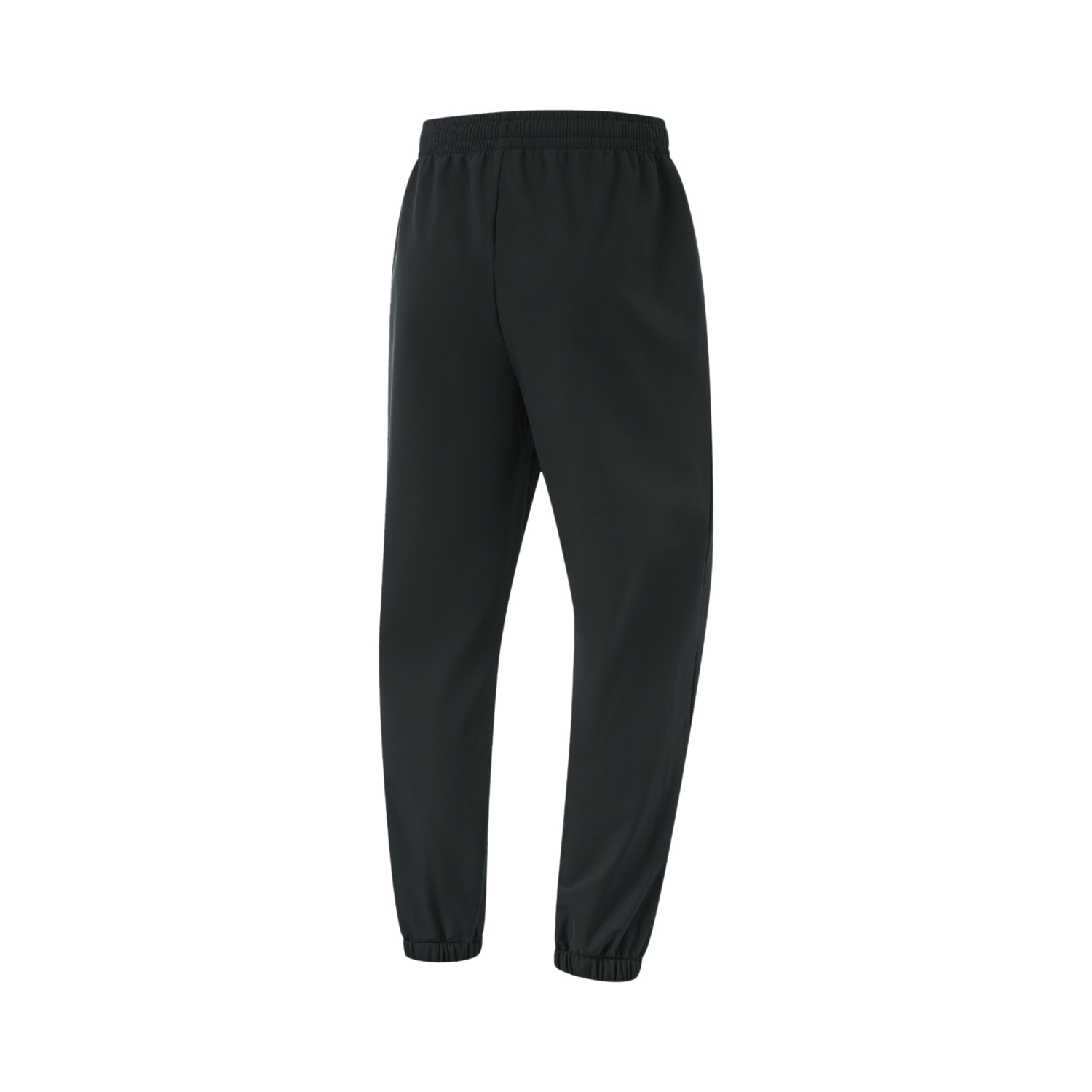 Li Ning Fitness Series Solid Color Mid Rise Comfortable And Breathable Fleece Lined Thermal Elastic Cuff Sports Pants