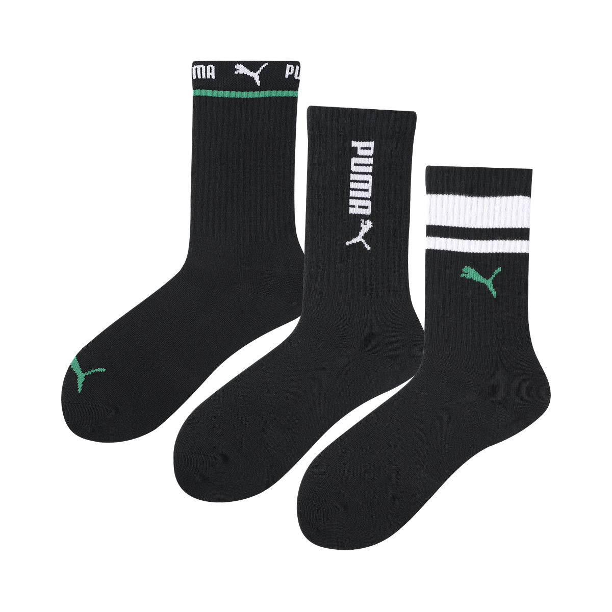 Носки PUMA logo 3 (черный) — фото 3