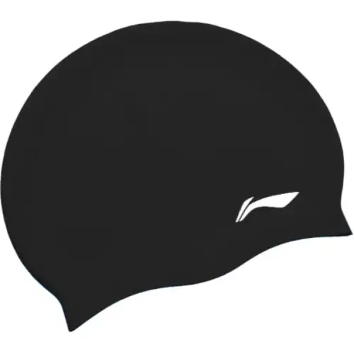 LiNing Li Ning enlarged version, waterproof and chlorine-proof, non-slip inside, comfortable and not tight, high elastic and strong swimming cap, silicone, same style for men and women, 40cm