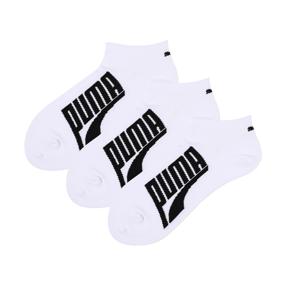 PUMA Ankle Socks Unisex 3 Pack White