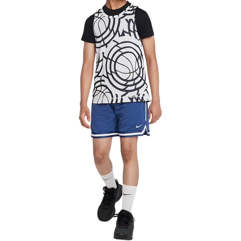 Детские шорты Nike Dri-FIT DNA (синие) — фото 4