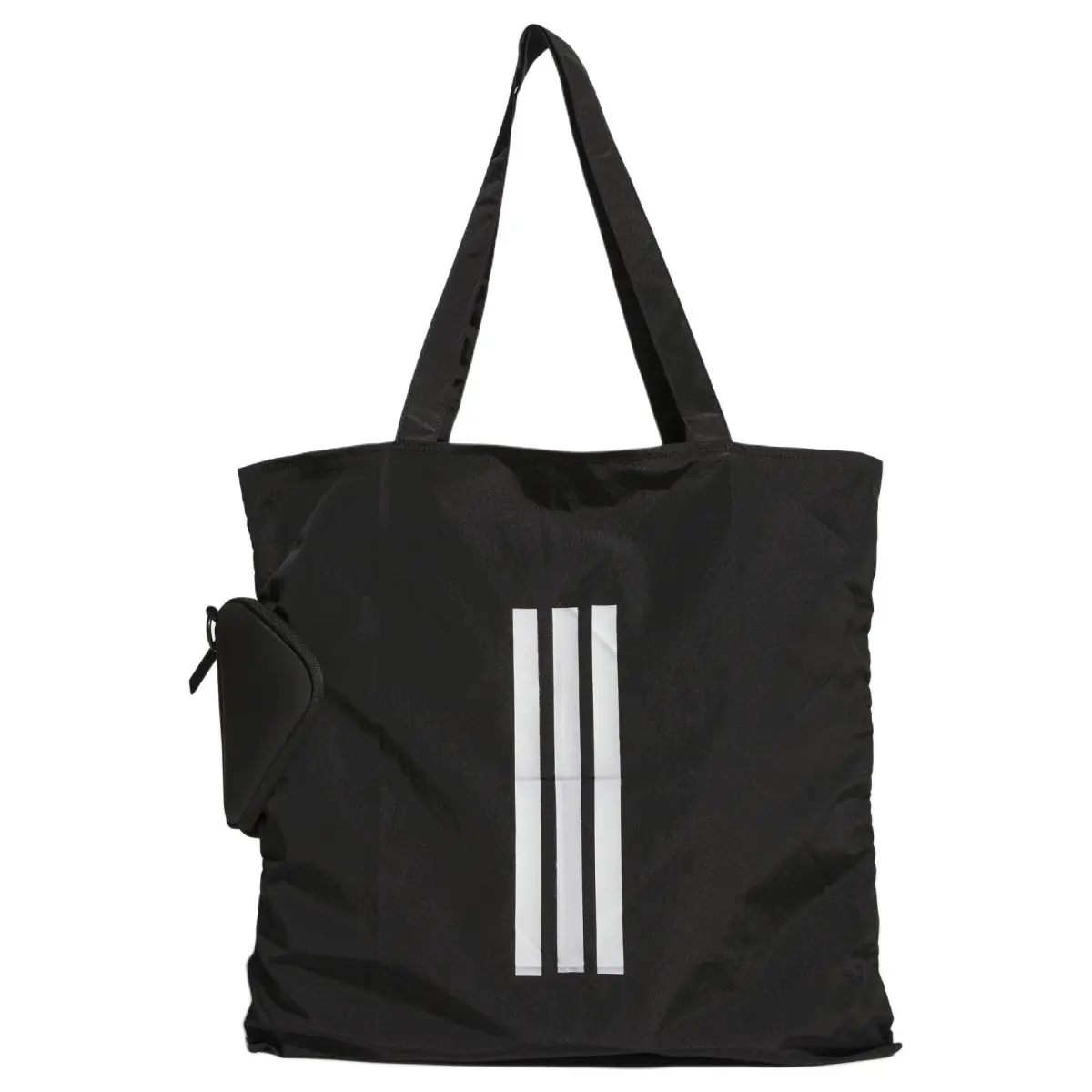 Adidas Recycled Polyester Tote Bag, Shopping Bag, Handbag, Shoulder Bag Regular Unisex Black