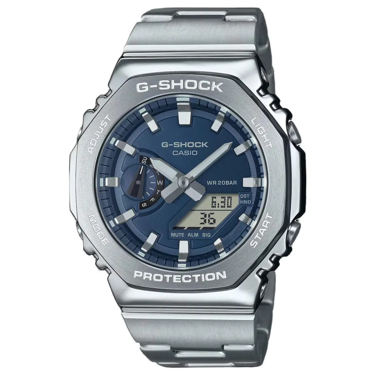 CASIO Unisex G-STEEL Series Blue Watch GM-2110D-2B