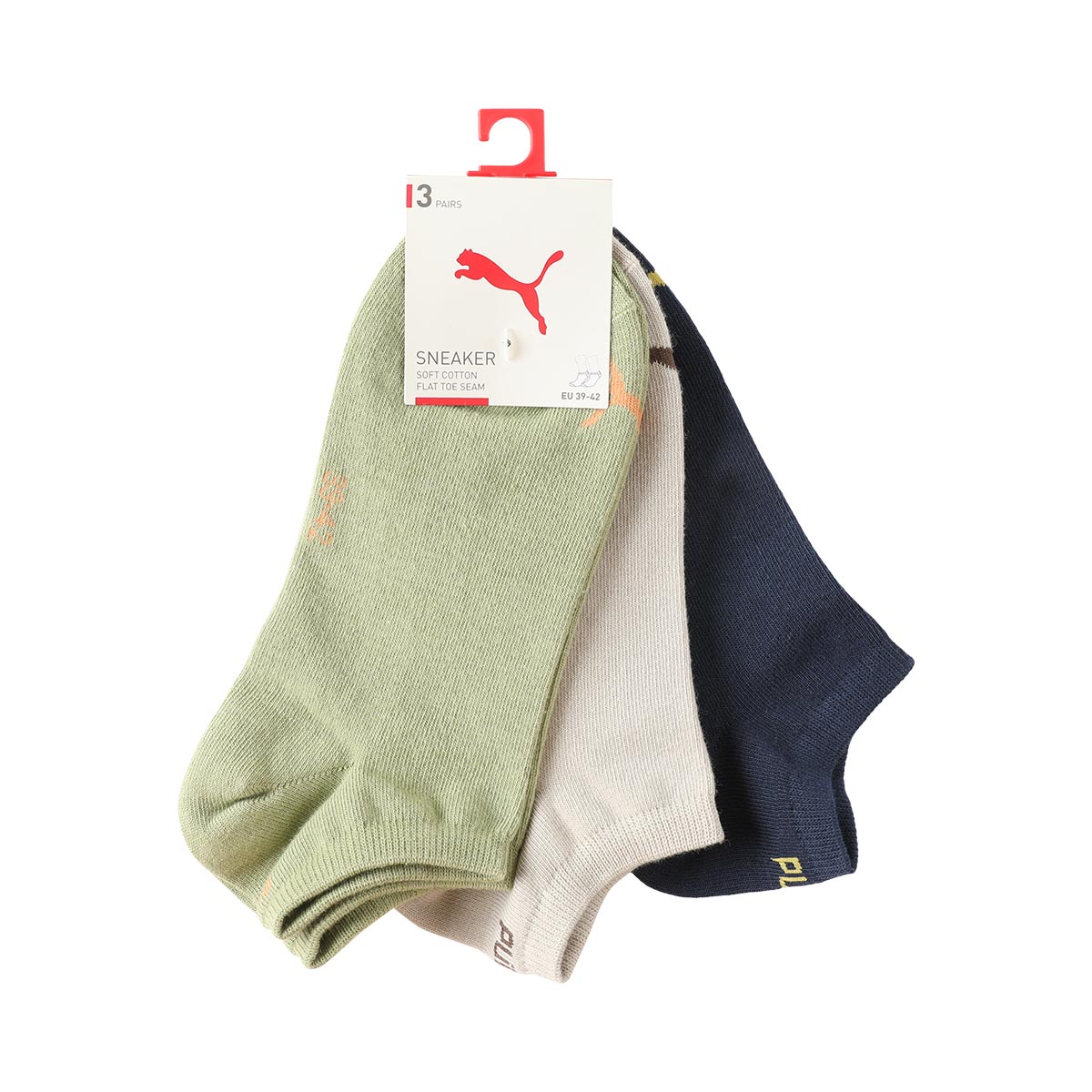 PUMA No Show Socks Unisex 3 Pack