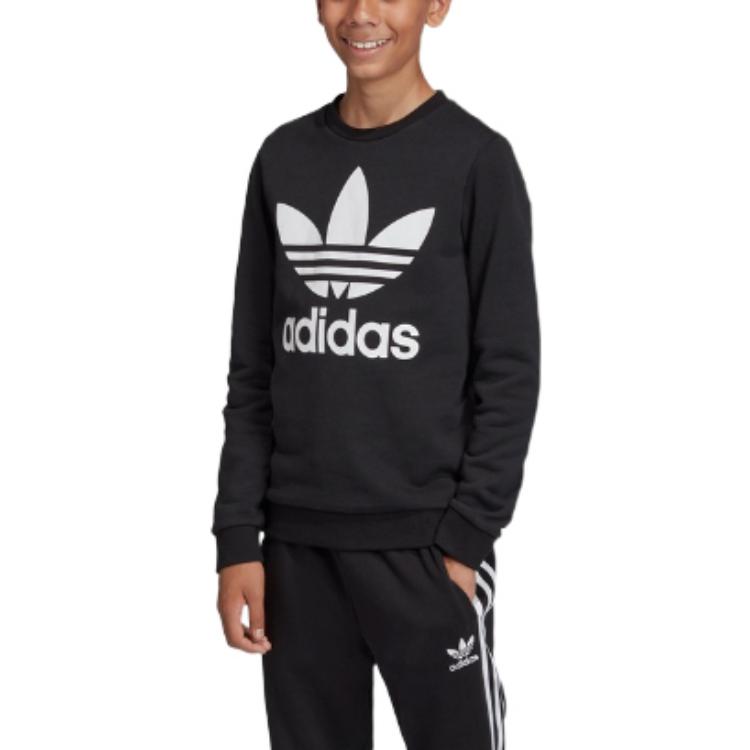 Детская худи adidas originals (черная) — фото 2