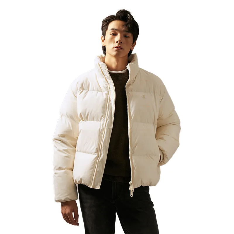 CALVIN KLEIN Down Jacket Unisex Ivory