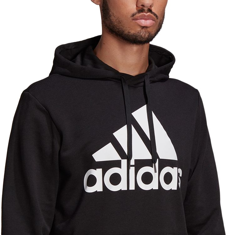 Мужской свитшот adidas ESSENTIALS (черный) — фото 5