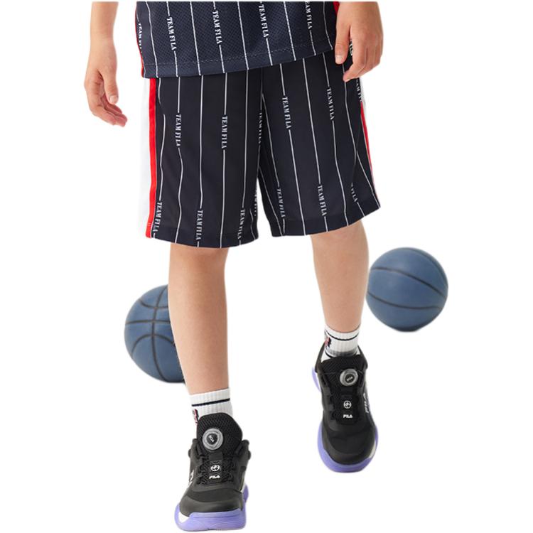 Мужские штаны Fila KIDS (черный) — фото 2