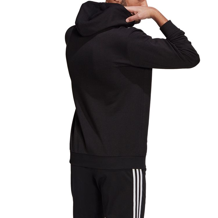 Мужской свитшот adidas ESSENTIALS (черный) — фото 4