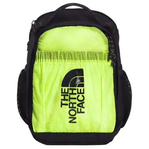 THE NORTH FACE 5.4L Backpack Outdoor Bag Recycled Polyester Black Neon Green Unisex