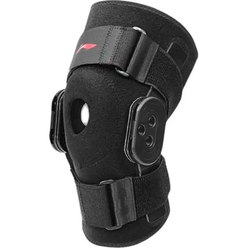 LiNing climbing basketball bowling dance same style for men and women polyester (polyester fiber) nylon spandex (polyurethane elastic fiber) fixed rehabilitation comfortable knee pads