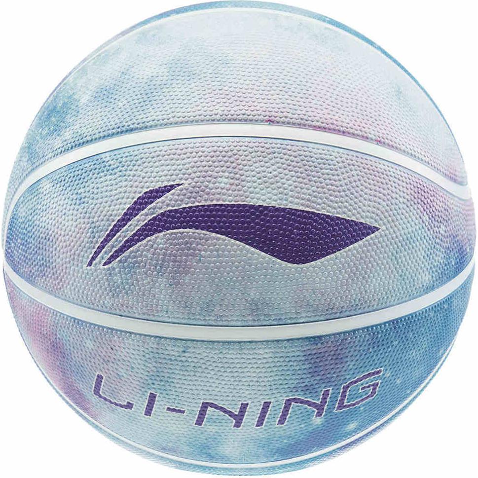 Li Ning Rubber Basketball Blue Purple Size 6 Ball Training Unisex