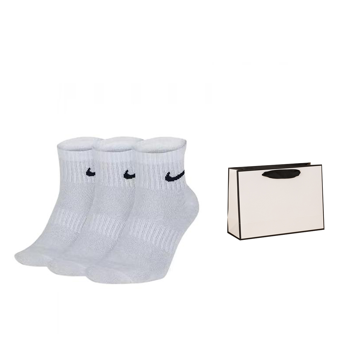 Nike Socks Gift Box Unisex 3 Pack White