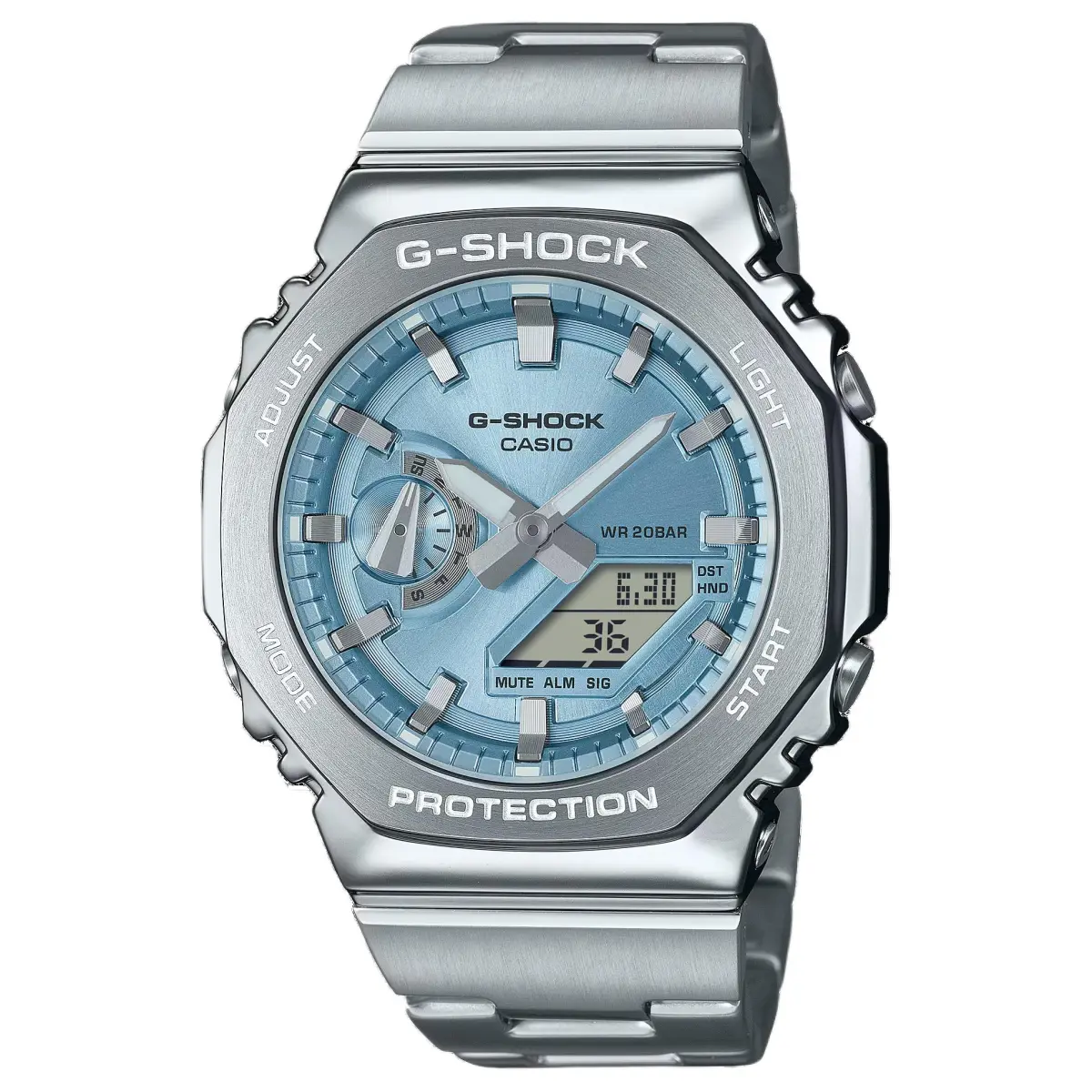 CASIO Unisex G-STEEL Series Blue Watch GM-2110D-2A