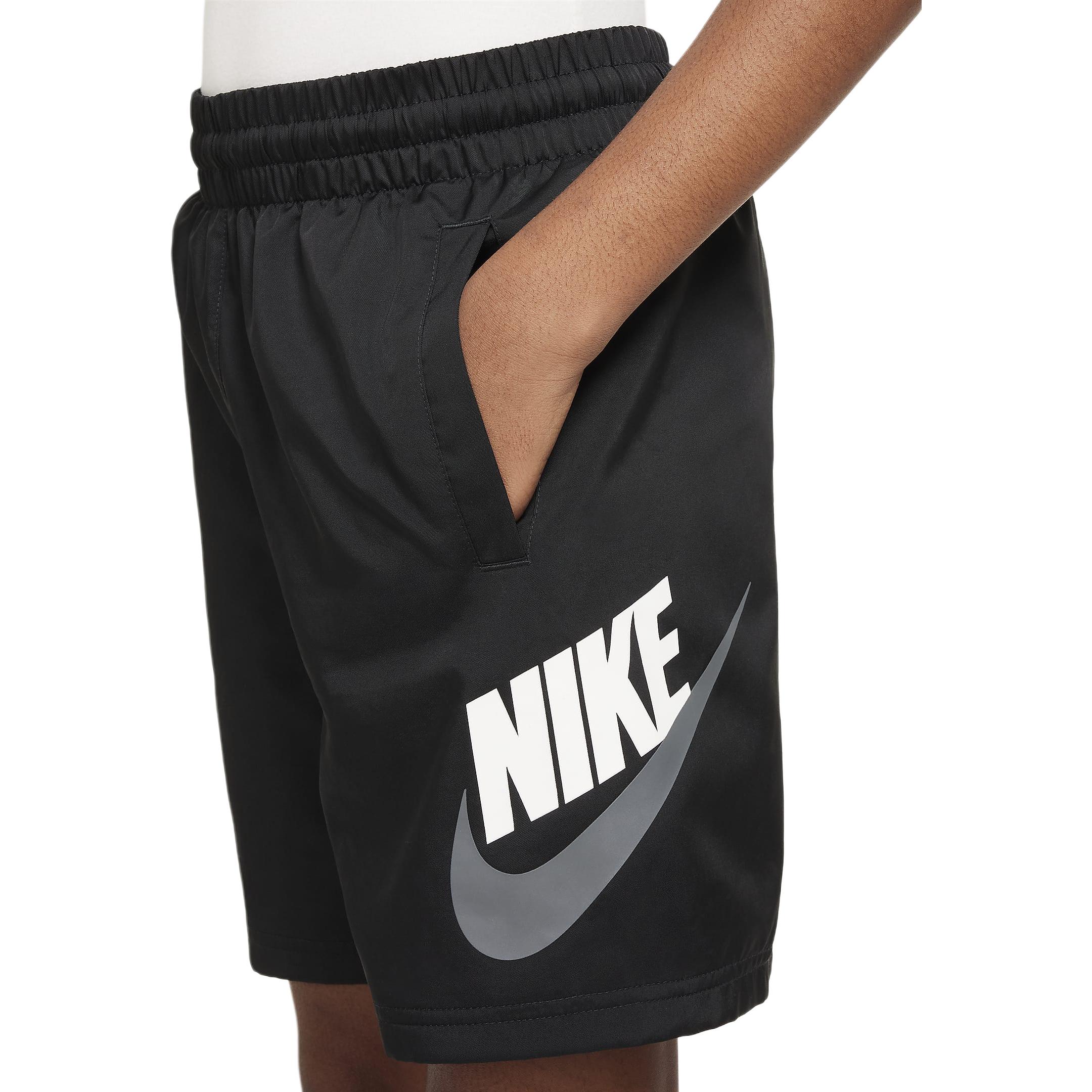 Шорты Nike Sportswear Woven Shorts (черные) — фото 5