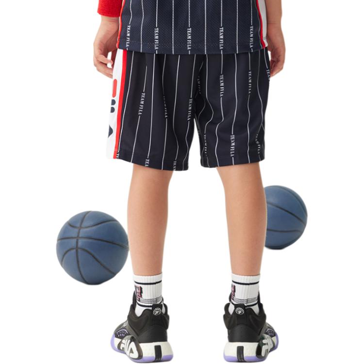 Мужские штаны Fila KIDS (черный) — фото 3