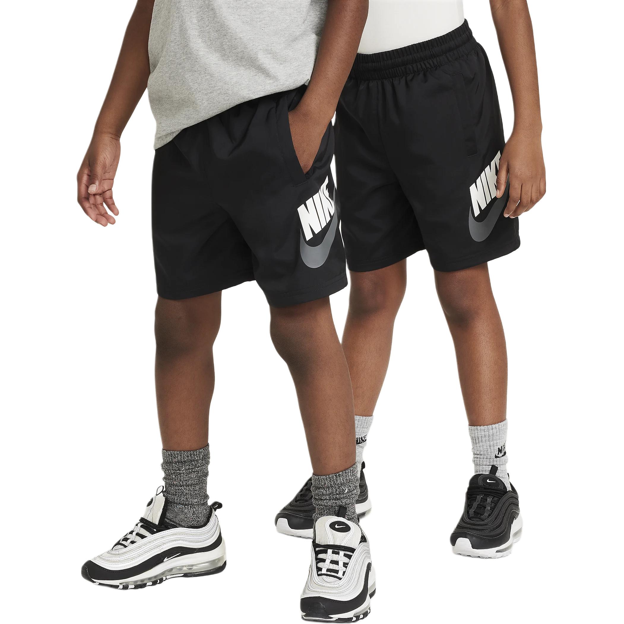 Шорты Nike Sportswear Woven Shorts (черные) — фото 3
