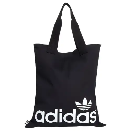 Adidas Originals Trefoil Cotton Sports Bag, Shoulder Bag Regular Unisex Black