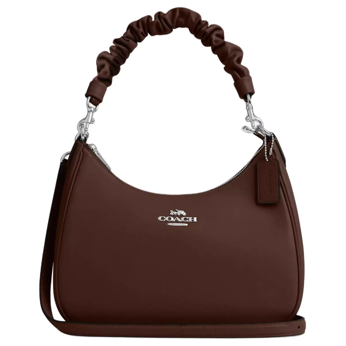 COACH Teri Leather Hobo Bag Handbag Large Women's Maple