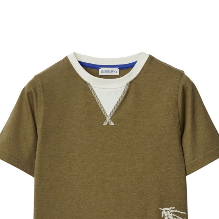 Детская футболка Burberry 80783141 (кашемировый) — фото 4