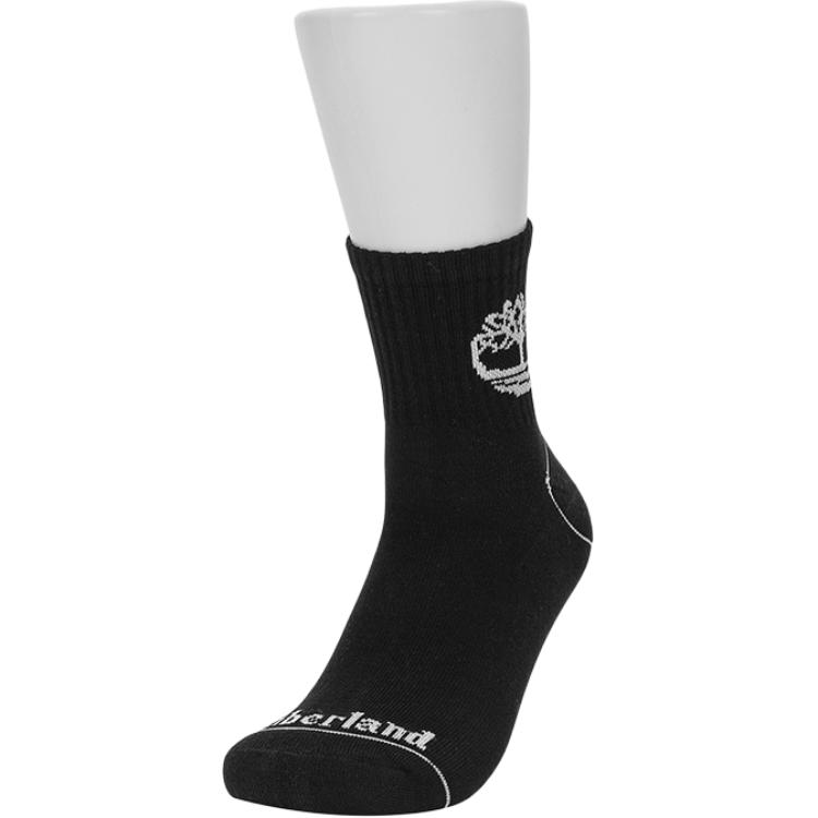 Timberland Crew Socks Unisex 1 Pack Black