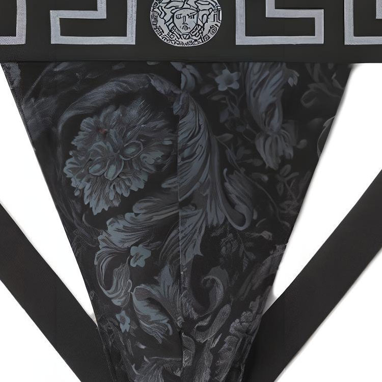 Мужское белье Versace FW23 Logo 1 (черный) — фото 6