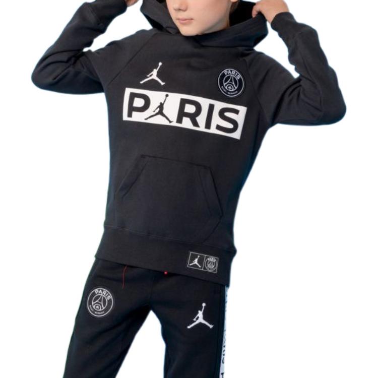 Худи Jordan x PSG Logo (черное) — фото 2