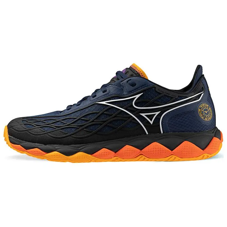 Mizuno Wave Enforce Tour Cushioning Abrasion Resistant Cushioning, Wear Resistant Low top Tennis Shoes Unisex Dark Blue