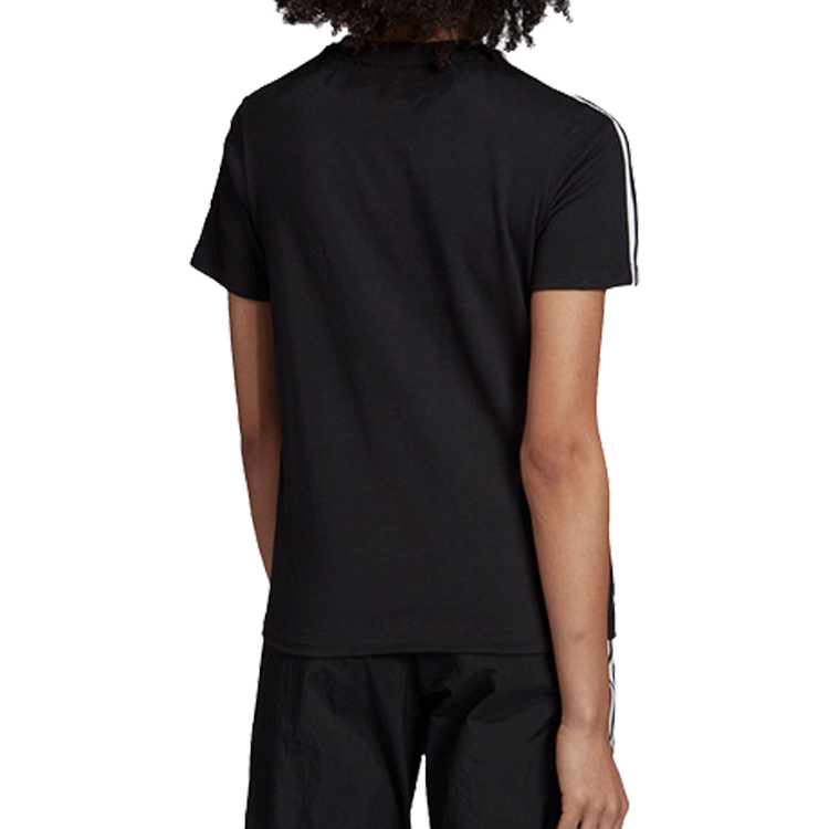 Женская футболка adidas originals Lock Up Tee (черная) — фото 7