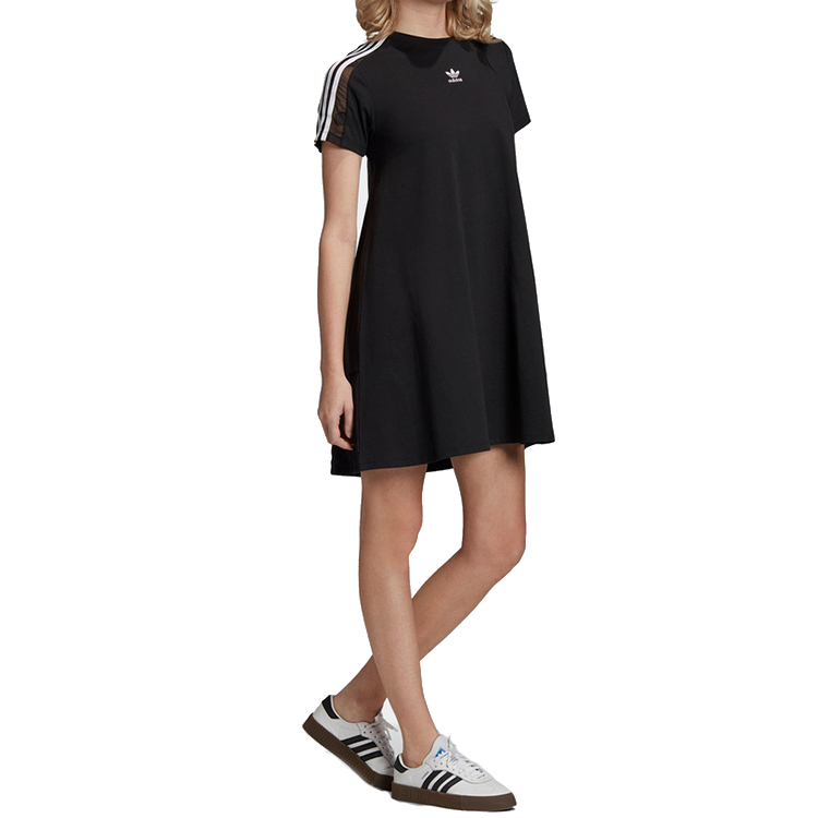 Женское платье adidas originals Bellista Dress (черное) — фото 5