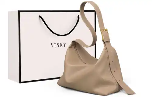 VINEY Capacious universal shoulder bag for leisure, big multicoloured classic leather one-shoulder bag, high-quality style